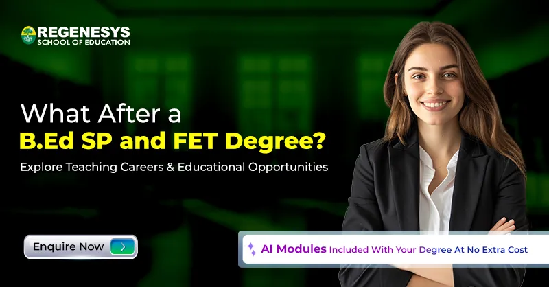 what after a B.Ed SP and FET Degree in South Africa
