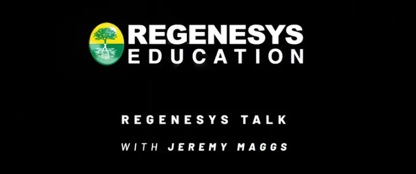 Regenesys Talk with Jeremy Maggs