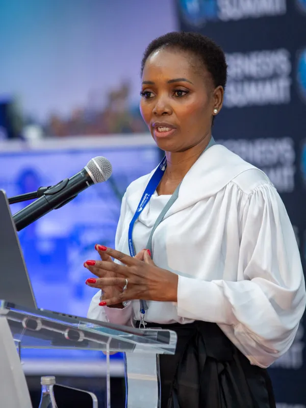 Smangele Nkosi at the Regenesys AI Summit